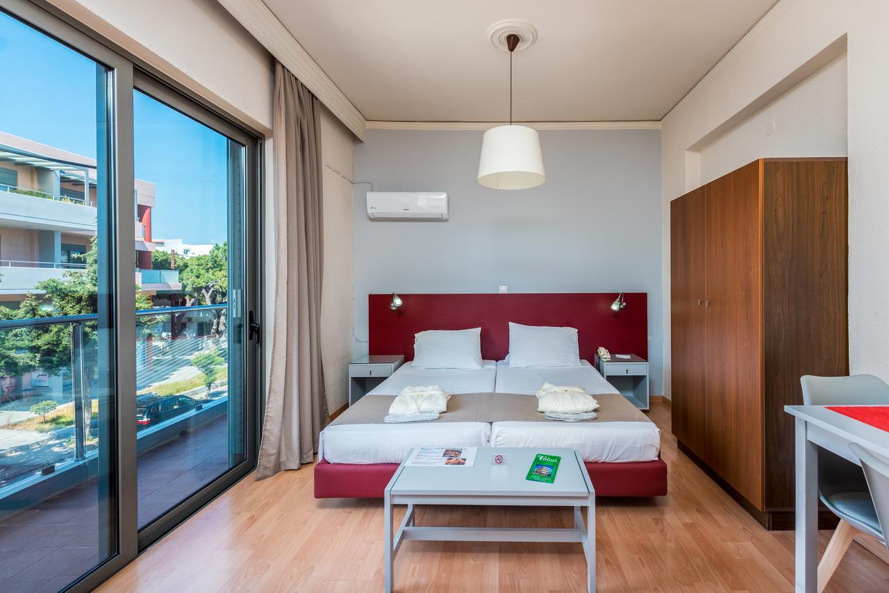 7Palms Aparthotel Rhodes City ภายนอก รูปภาพ